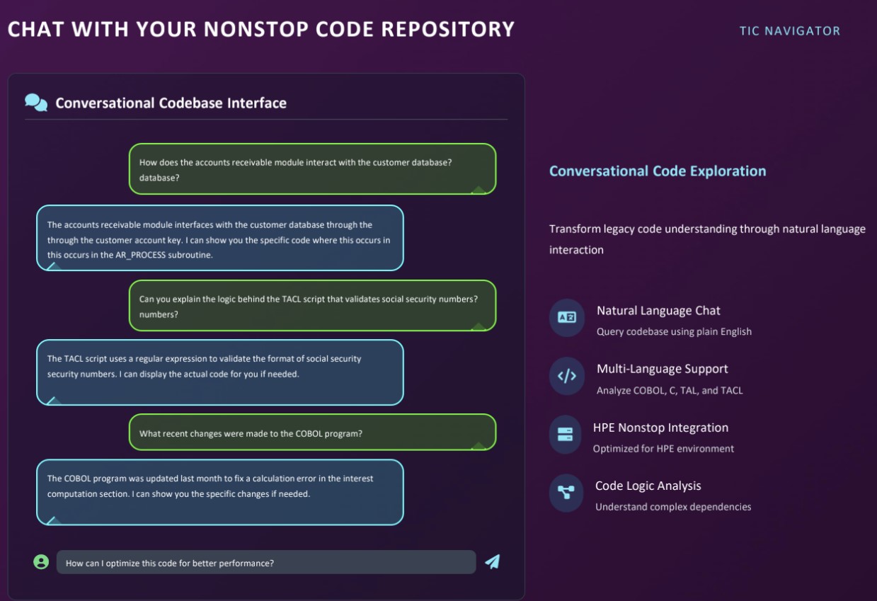 Chat with Your NonStop Code Repository