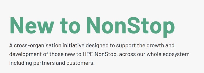 New to Nonstop